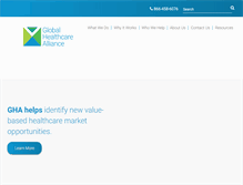 Tablet Screenshot of globalhca.com